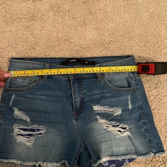 Harper Denim Shorts - Picture 4 of 4